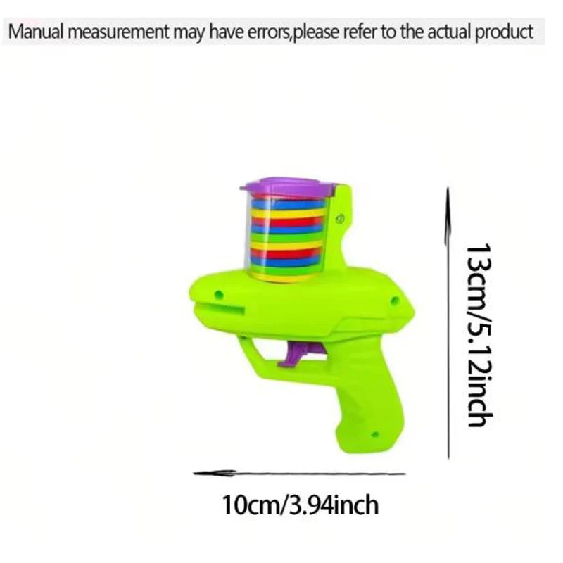Pet Flying Disc Launcher Toy With 15 Foam Discs