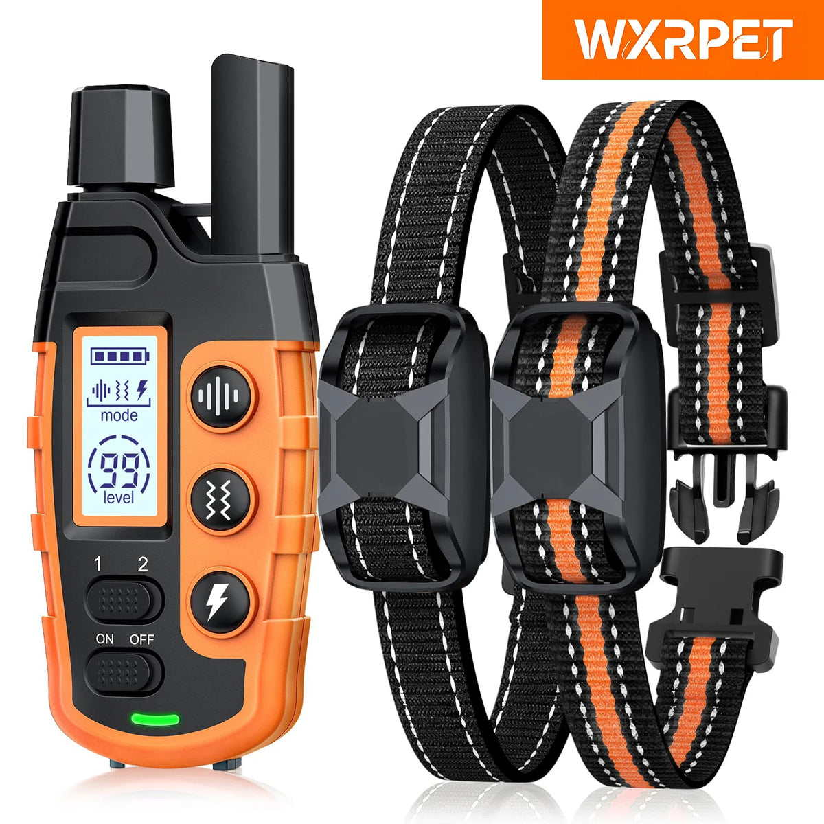 Electric Dog Training Collar with Remote – Waterproof