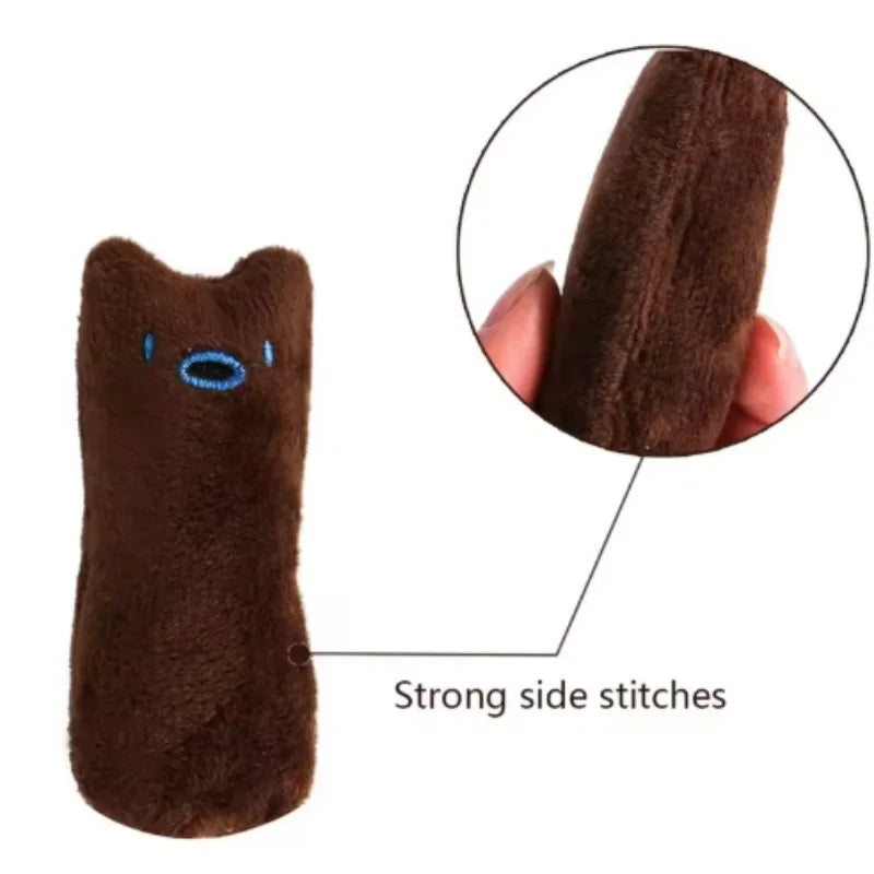 Plush Catnip Chew Toy – Interactive Velvet Bite Toy For Cats