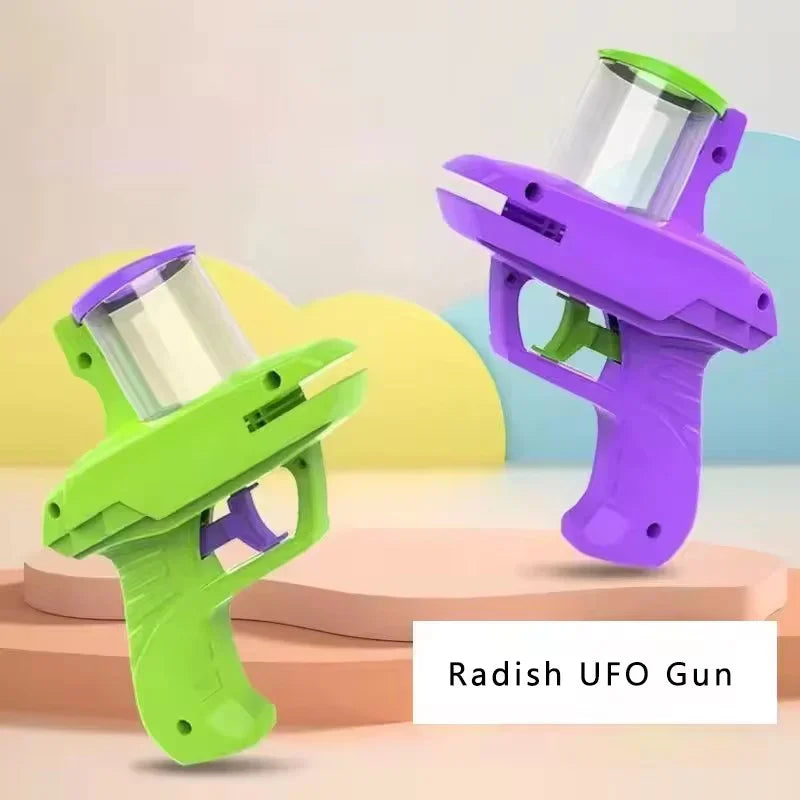 Pet Flying Disc Launcher Toy With 15 Foam Discs