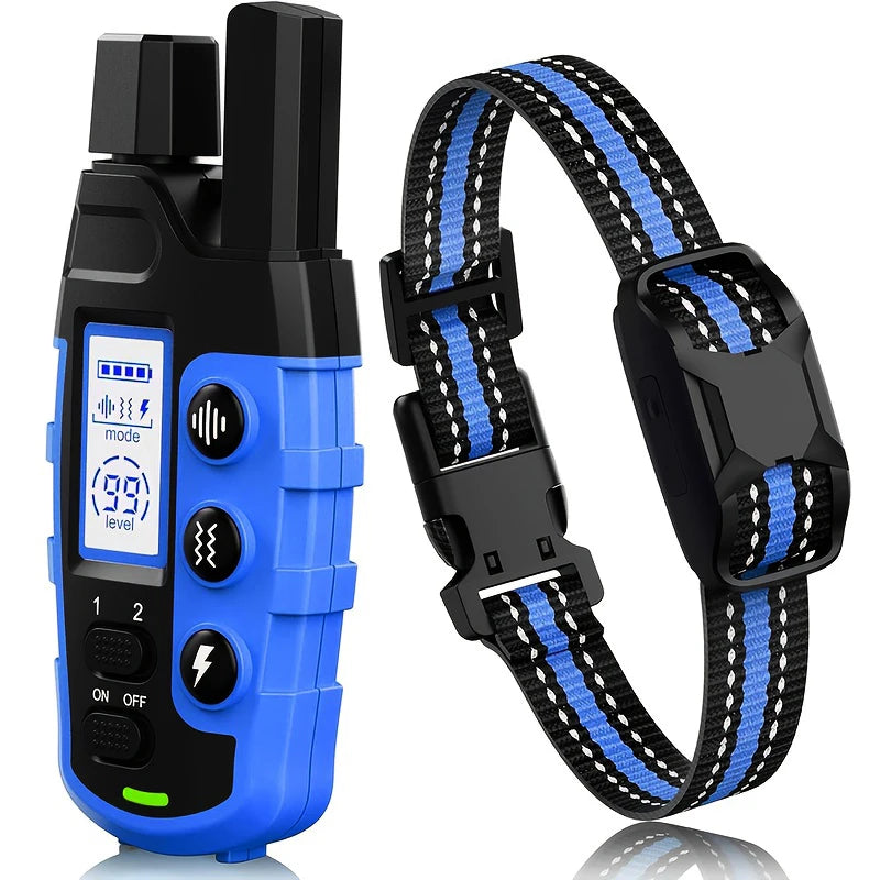 For 1 Dog Color Electric Dog Training Collar with Remote – Waterproof